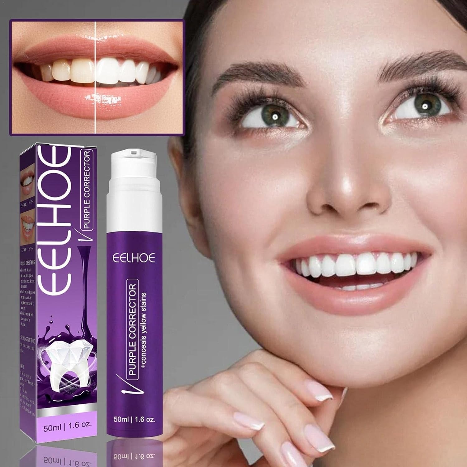 EELHOE Color Corrector Toothpaste - 50ml